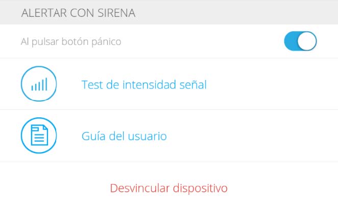 Configuración Keypad Ajax continuación